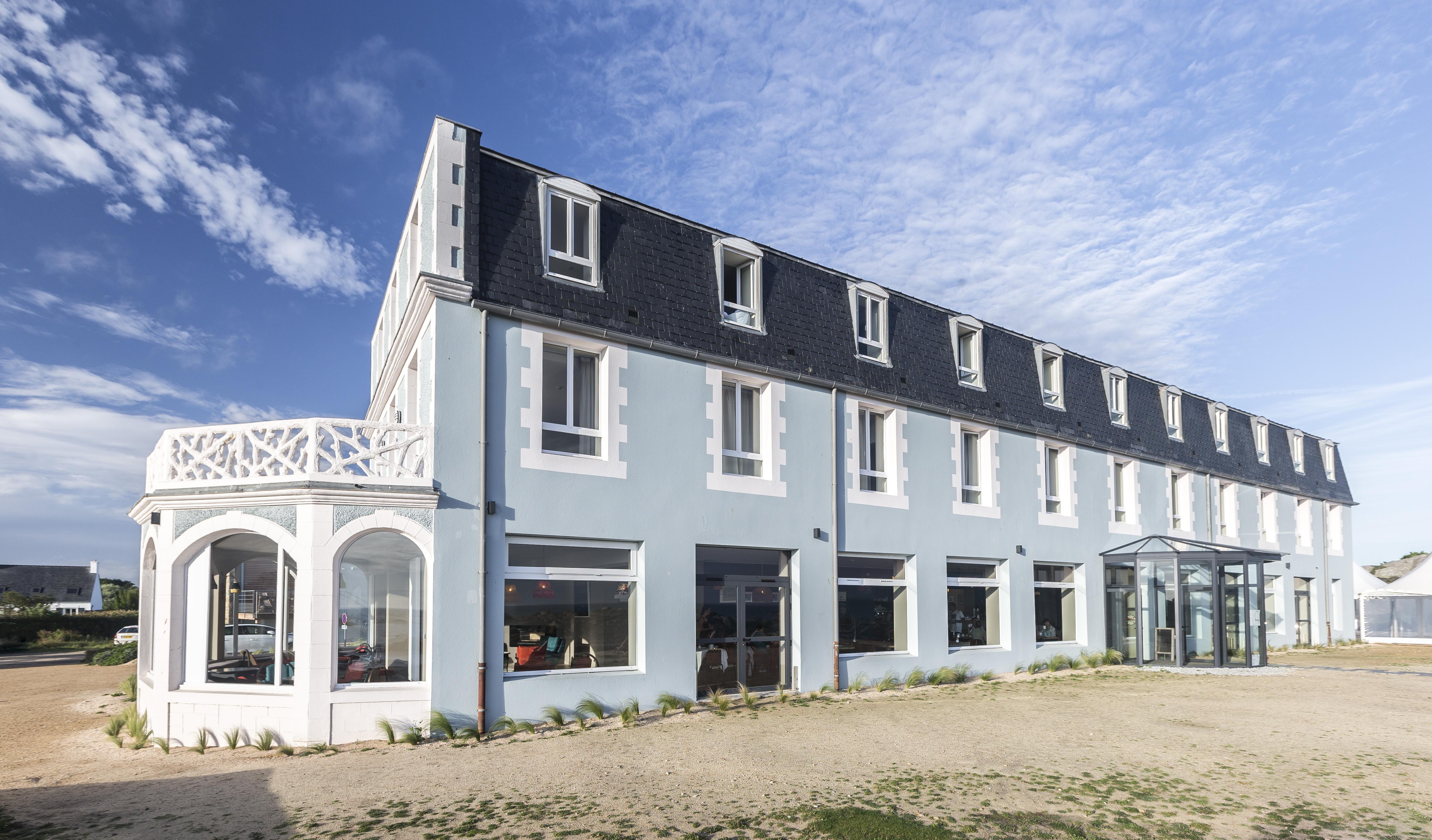 Hotel De La Mer & Spa ブリニョガン・プラージュ エクステリア 写真