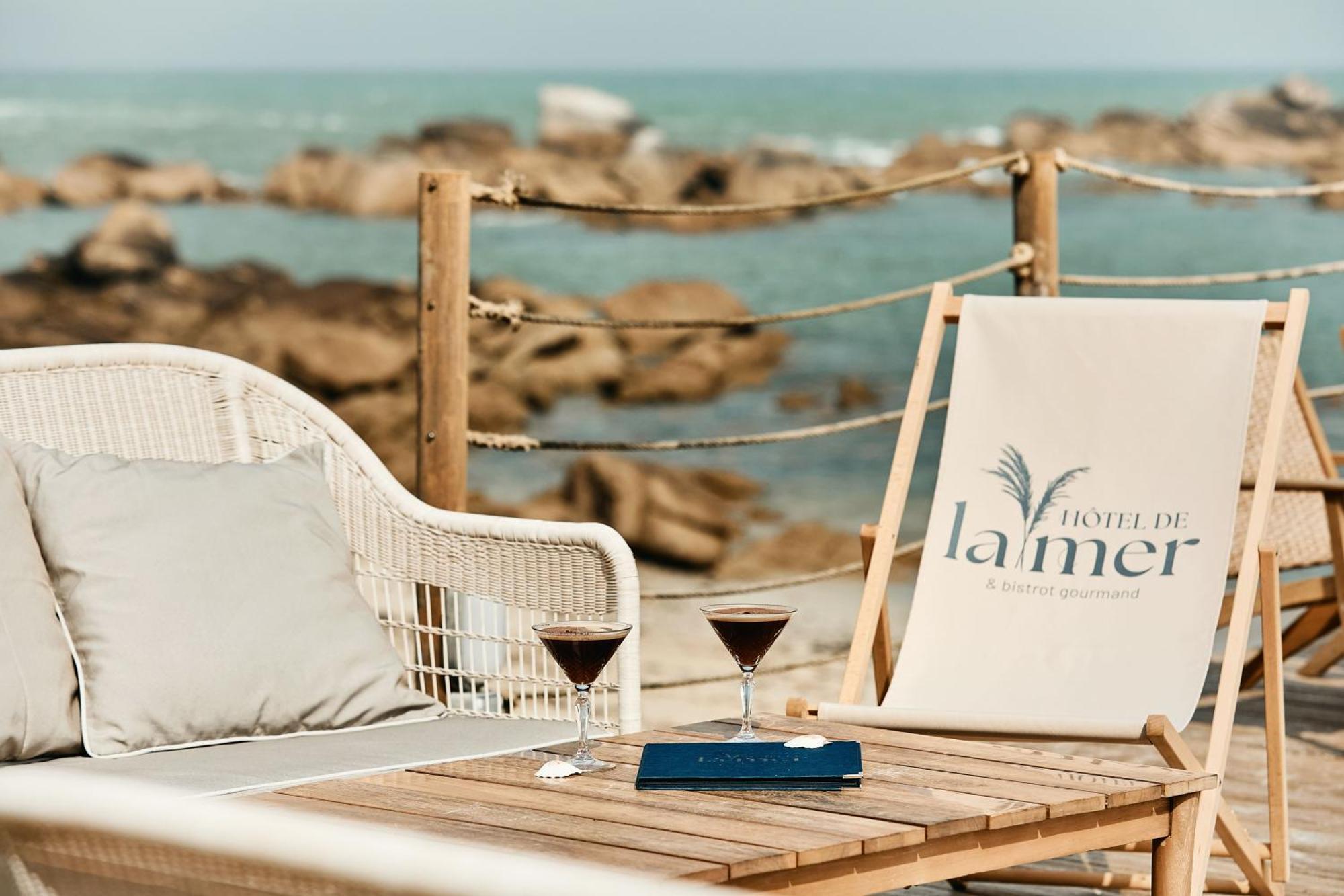Hotel De La Mer & Spa ブリニョガン・プラージュ エクステリア 写真